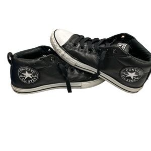 CONVERSE ALL STAR Chuck Taylor Black Leather Junior size 5